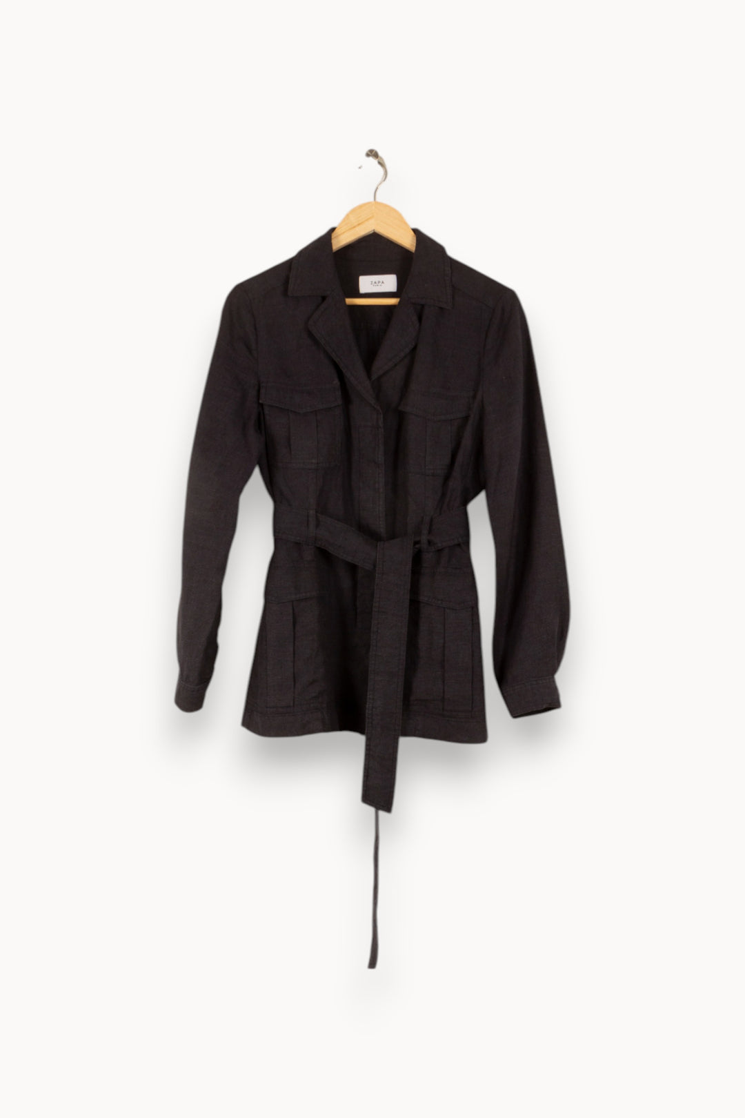 Veste Noire - Taille L/40 de la marque ZAPA | PARAD48471 - Vendu par Paradigme - Image 2