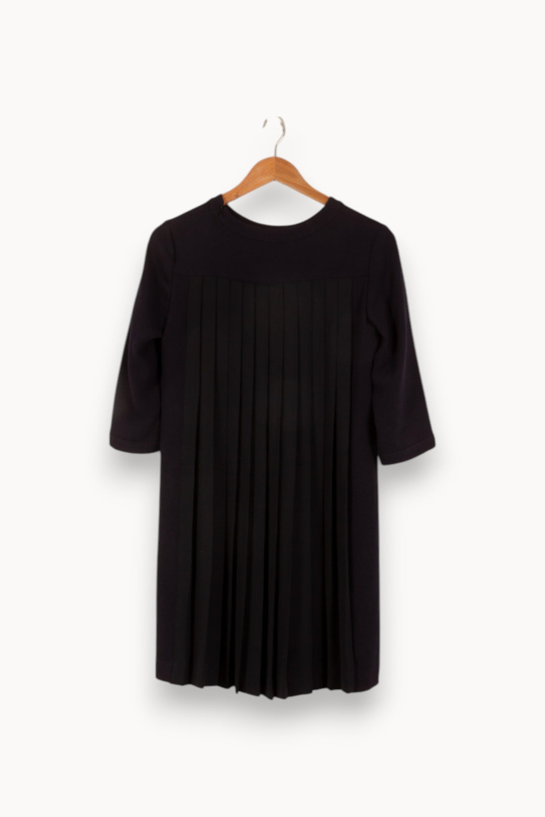 Robe Midi Noire - Taille S/36 de la marque Claudie Pierlot | PARAD48482 - Vendu par Paradigme - Image 4