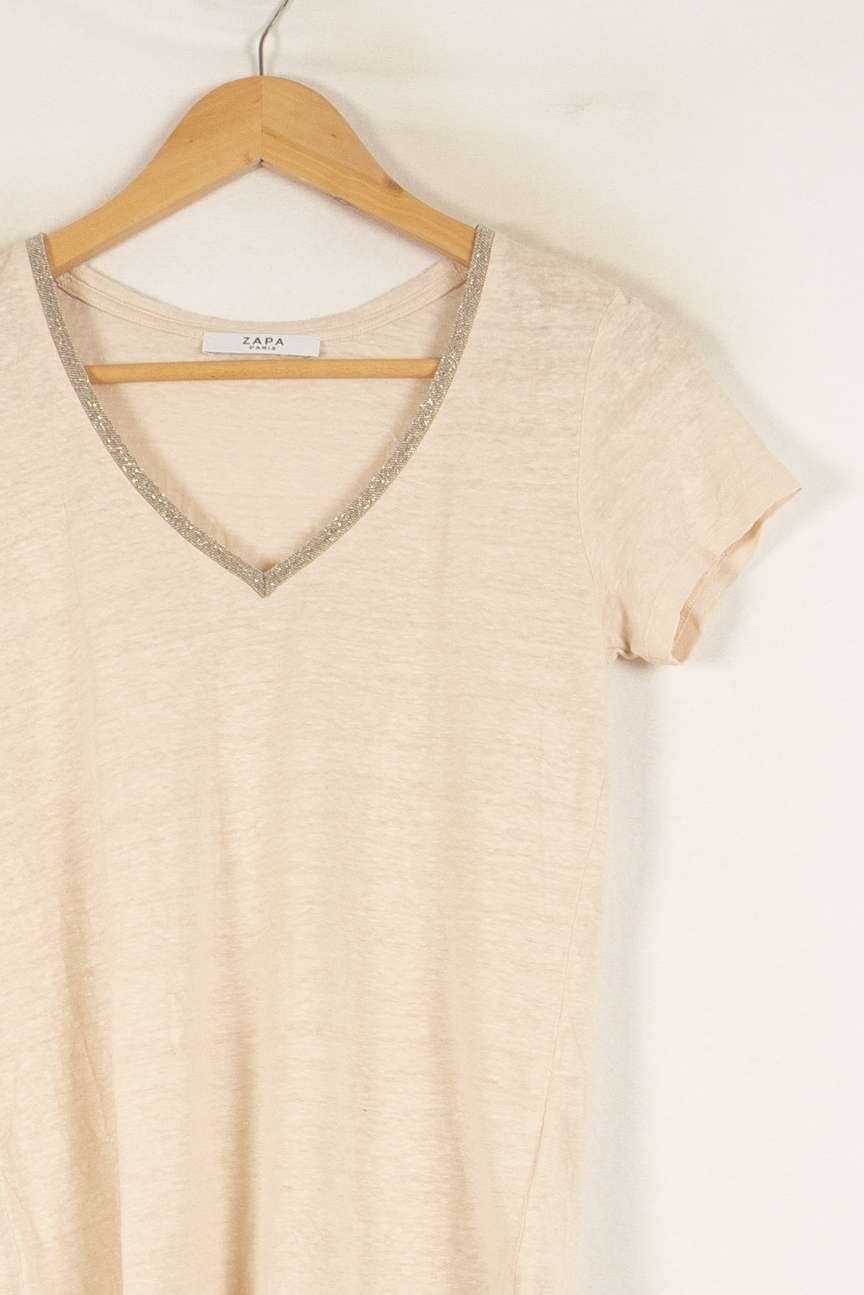 Tee-shirt Rose clair - Taille S/36 de la marque ZAPA | PARAD48484 - Vendu par Paradigme - Image 3