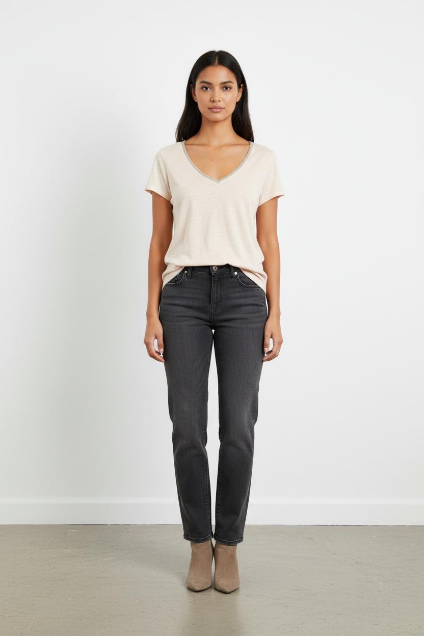 Tee-shirt Rose clair - Taille S/36