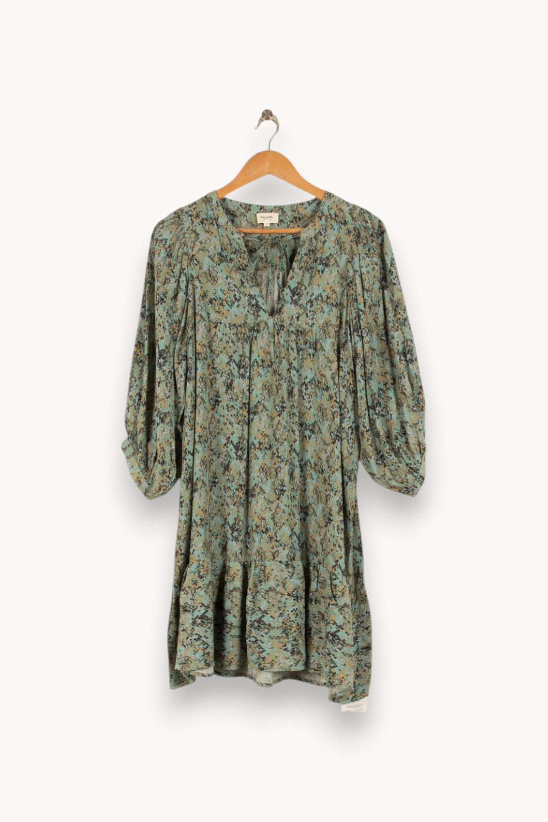 Robe Courte Verte - Taille S/36 de la marque Grace & Mila | PARAD48486 - Vendu par Paradigme - Image 2