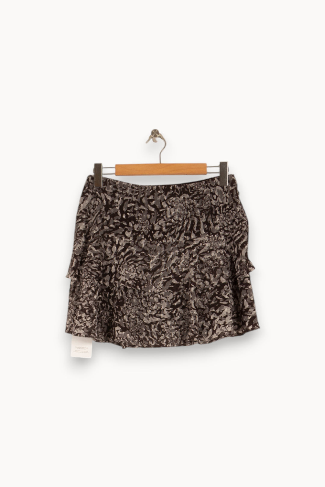 Jupe Volantée Grise - Taille L/40 de la marque IKKS | PARAD48493 - Vendu par Paradigme - Image 4