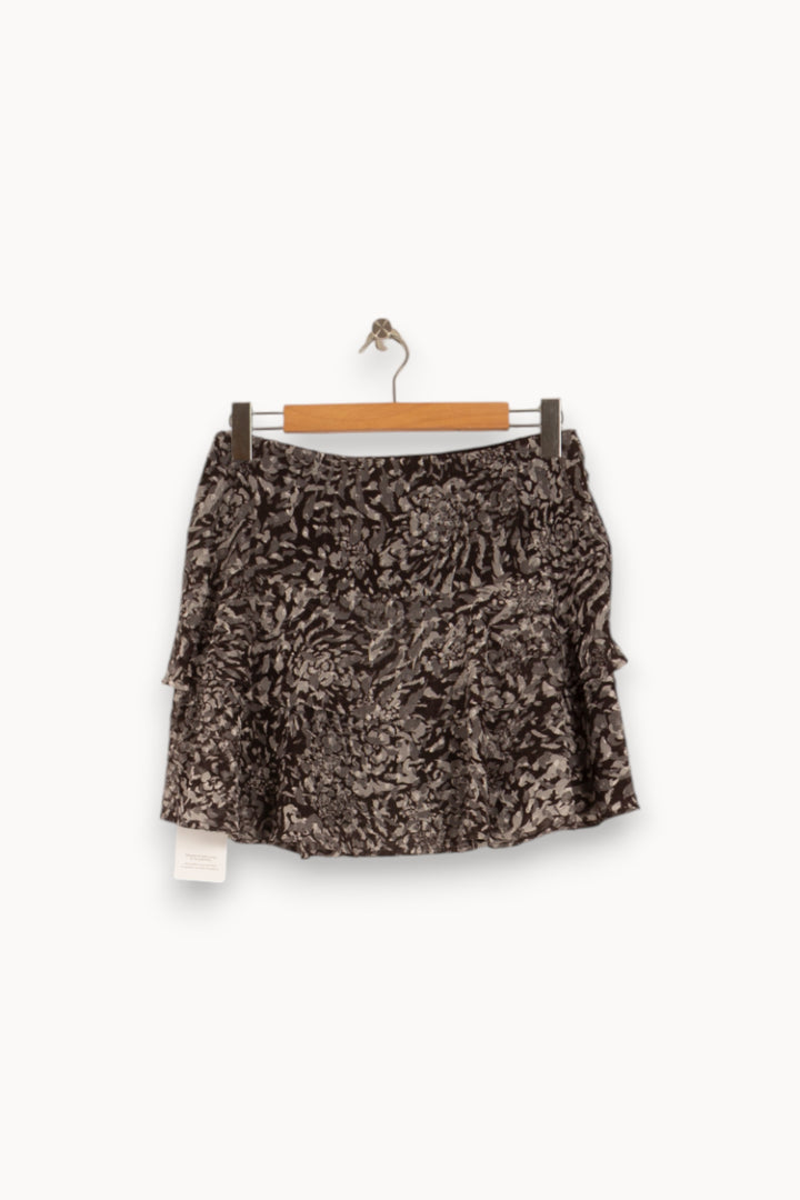 Jupe Volantée Grise - Taille L/40 de la marque IKKS | PARAD48493 - Vendu par Paradigme - Image 4