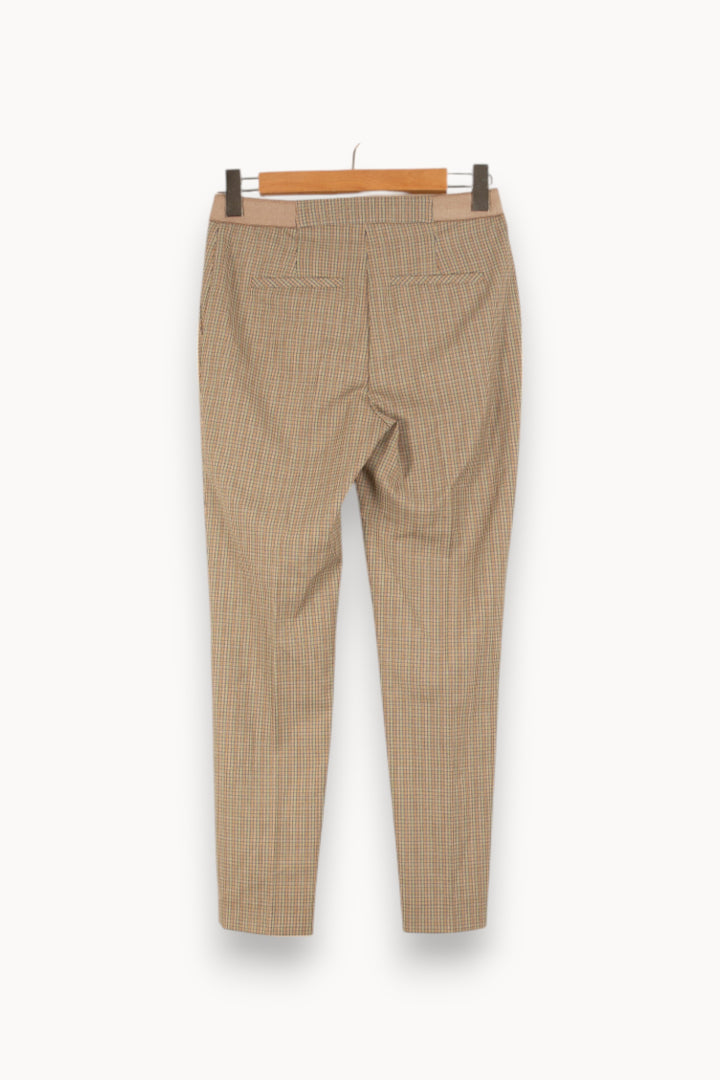 Pantalon à carreaux - Taille S/36 de la marque Caroll | PARAD48498 - Vendu par Paradigme - Image 3