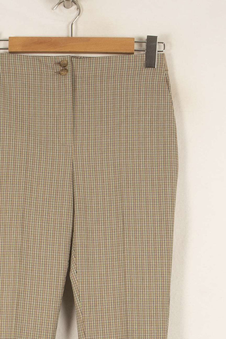 Pantalon à carreaux - Taille S/36 de la marque Caroll | PARAD48498 - Vendu par Paradigme - Image 2
