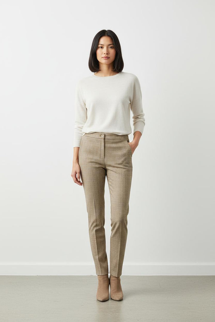 Pantalon à carreaux - Taille S/36