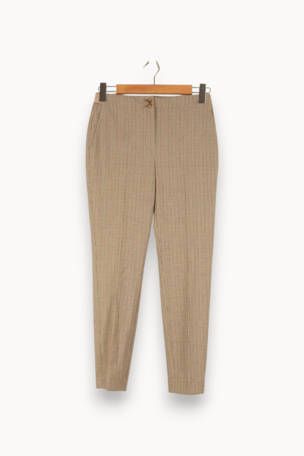 Pantalon à carreaux - Taille S/36 de la marque Caroll | PARAD48498 - Vendu par Paradigme - Image 1