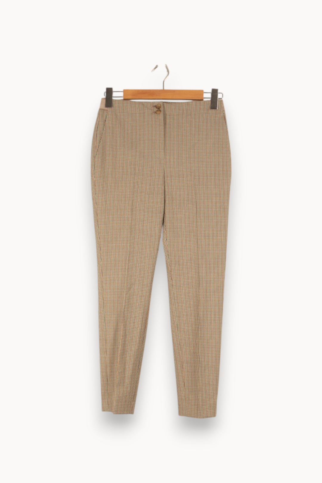Pantalon à carreaux - Taille S/36 de la marque Caroll | PARAD48498 - Vendu par Paradigme - Image 1