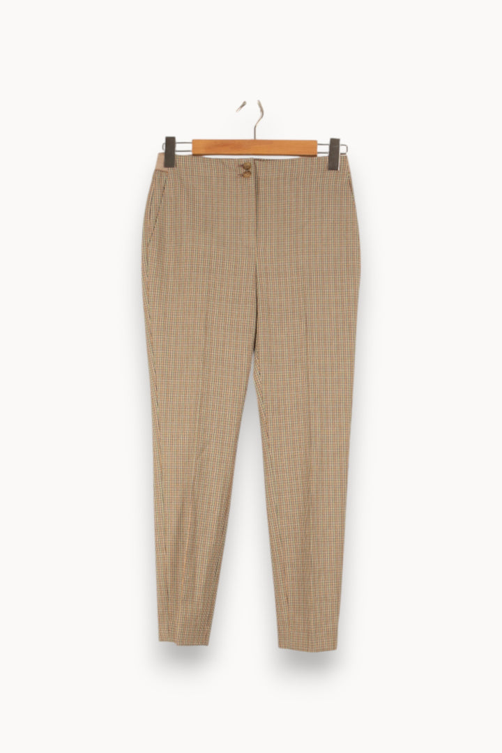Pantalon à carreaux - Taille S/36 de la marque Caroll | PARAD48498 - Vendu par Paradigme - Image 1
