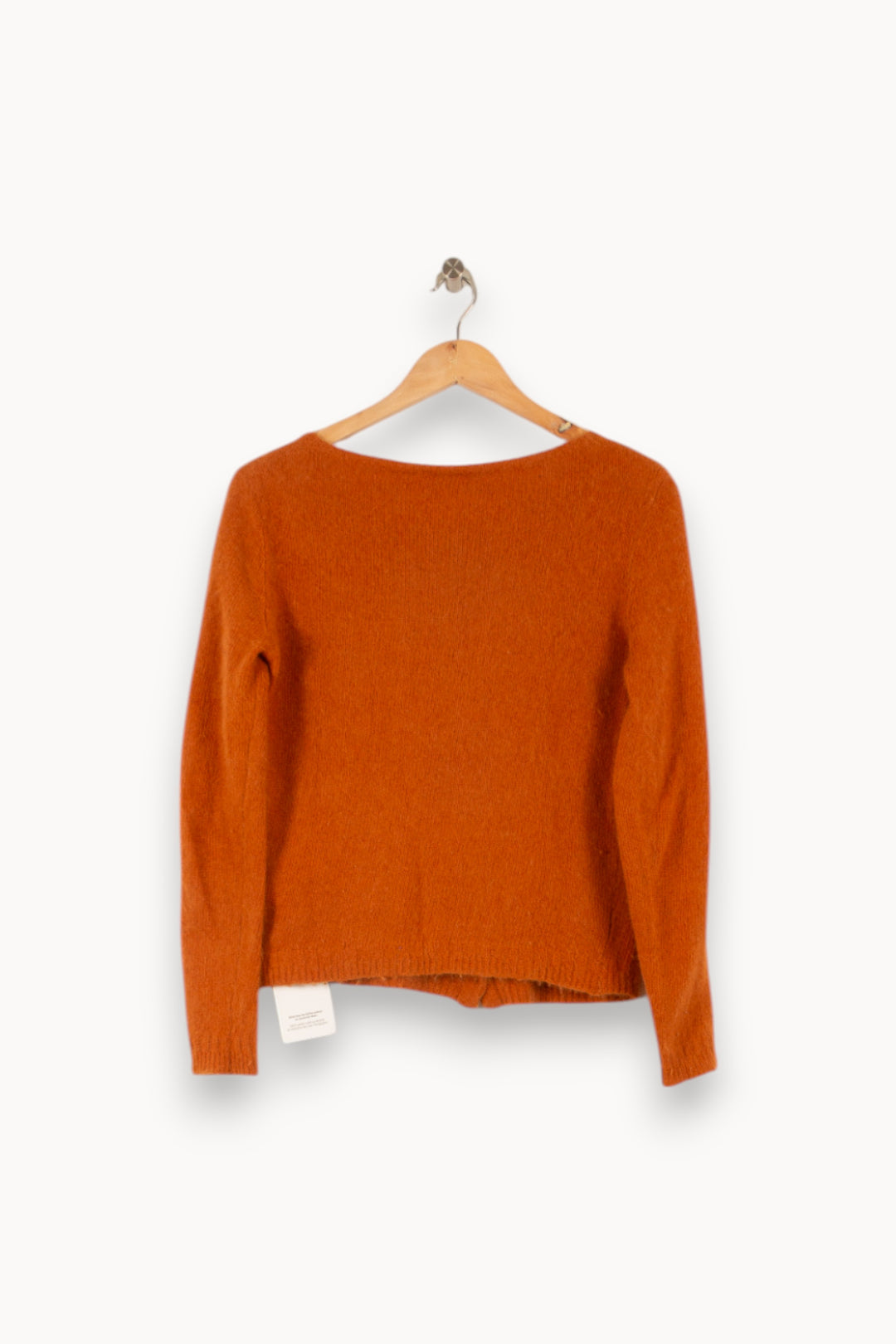 Cardigan Orange - Taille S/36 de la marque American Vintage | PARAD48505 - Vendu par Paradigme - Image 4
