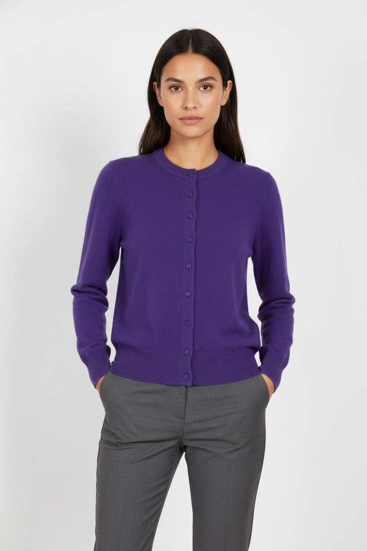 Cardigan Violet - Taille XS/34