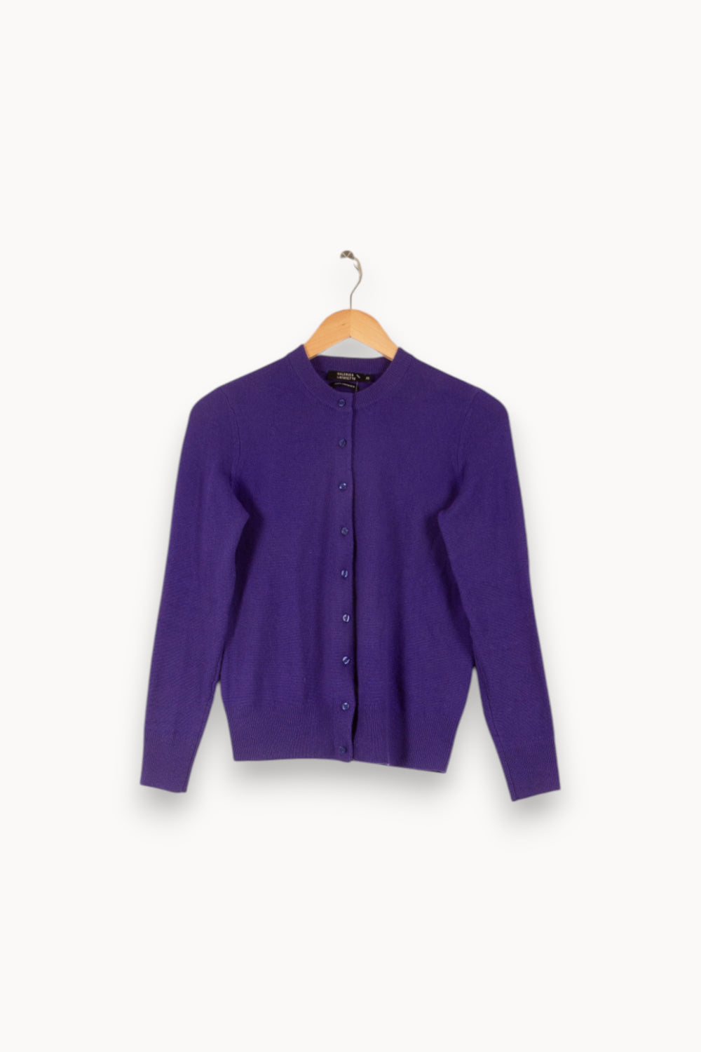 Cardigan Violet - Taille XS/34 de la marque Galeries Lafayette | PARAD48506 - Vendu par Paradigme - Image 2