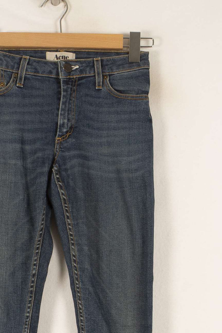 Jean Bleu - Taille XS/34 de la marque Acne Studios | PARAD48513 - Vendu par Paradigme - Image 3