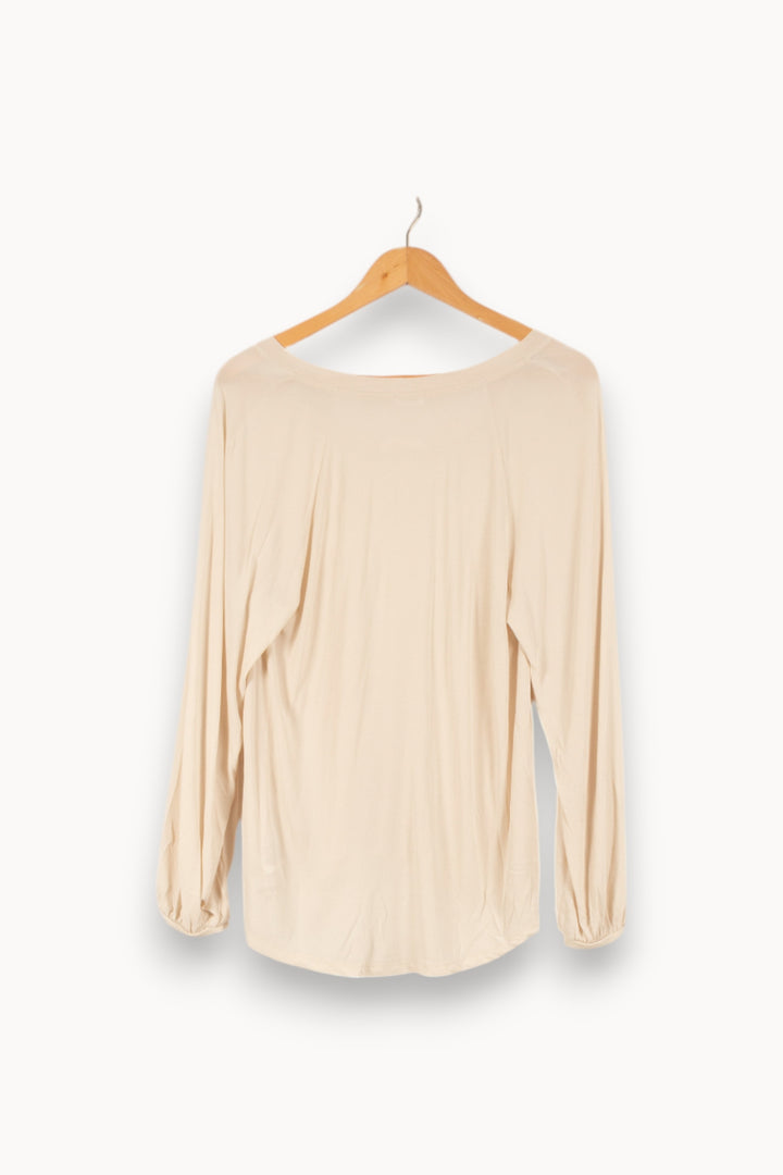 Blouse Beige - Taille XS/34 de la marque Filippa K | PARAD48516 - Vendu par Paradigme - Image 4
