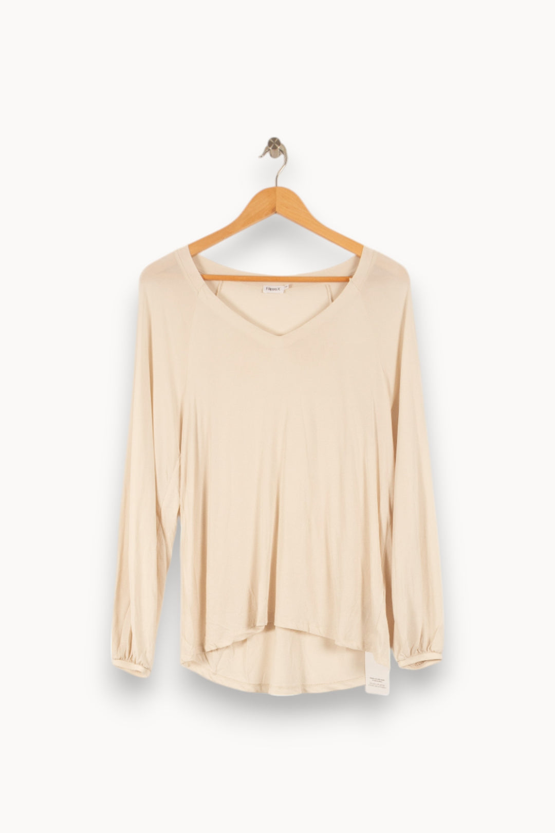 Blouse Beige - Taille XS/34 de la marque Filippa K | PARAD48516 - Vendu par Paradigme - Image 2