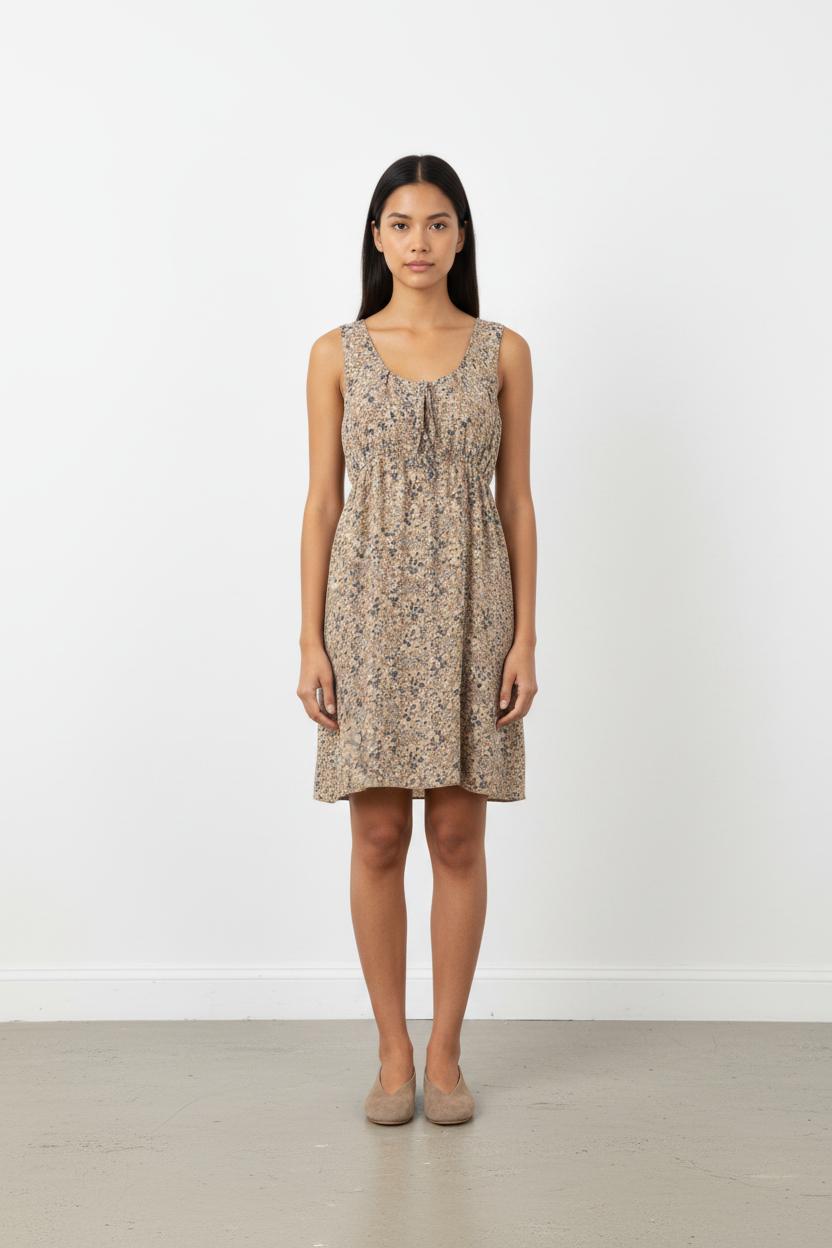 Robe sans manches multicolore - Taille M/38