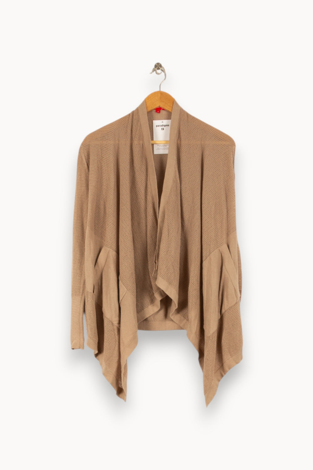 Cardigan Marron - Taille S/36 de la marque Derhy | PARAD48521 - Vendu par Paradigme - Image 2