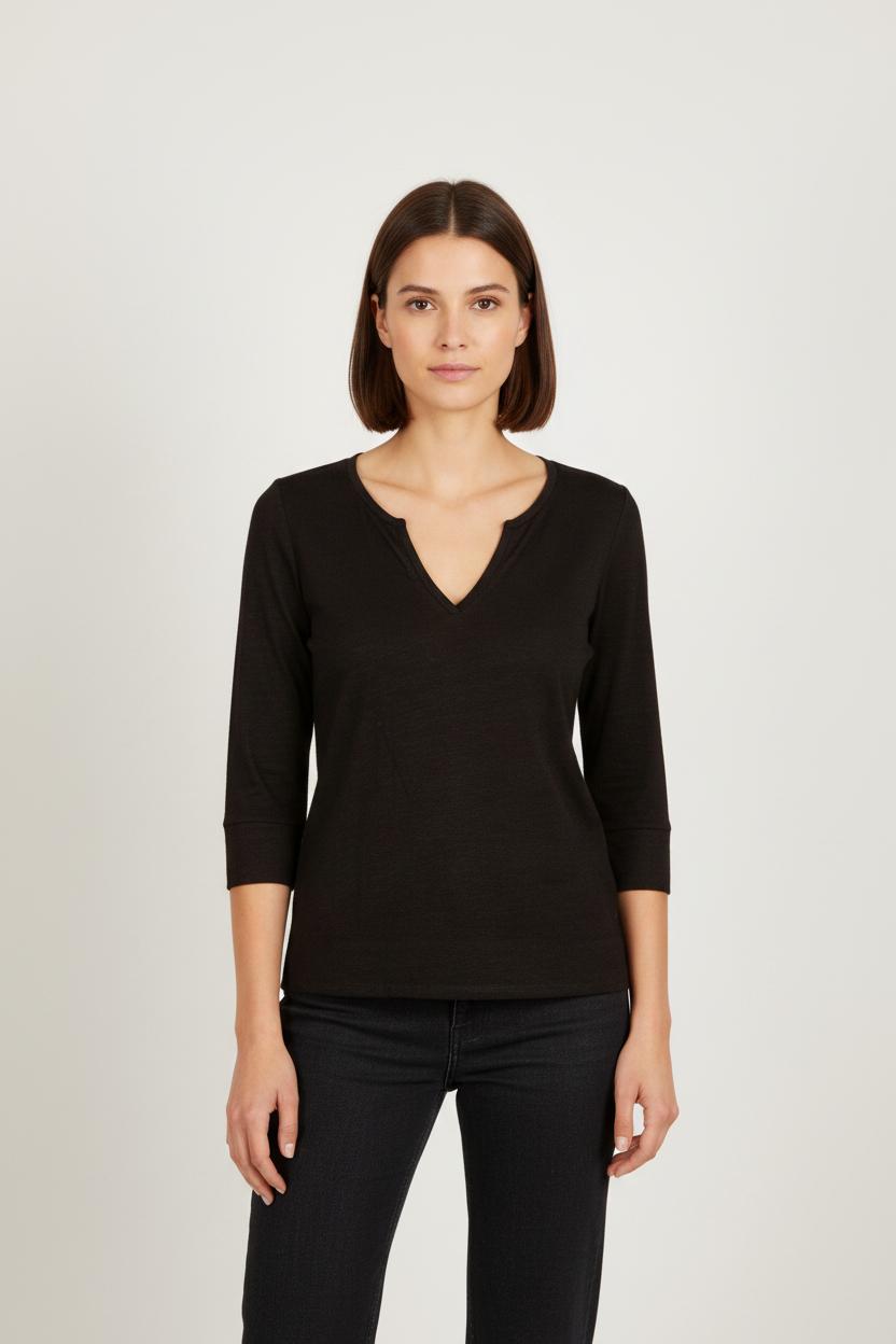 T-shirt Noir - Taille S/36