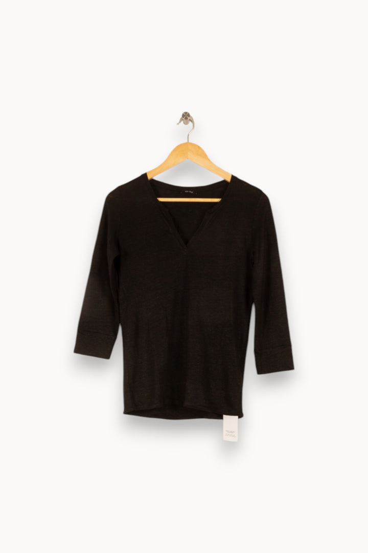 T-shirt Noir - Taille S/36 de la marque One Step | PARAD48523 - Vendu par Paradigme - Image 2