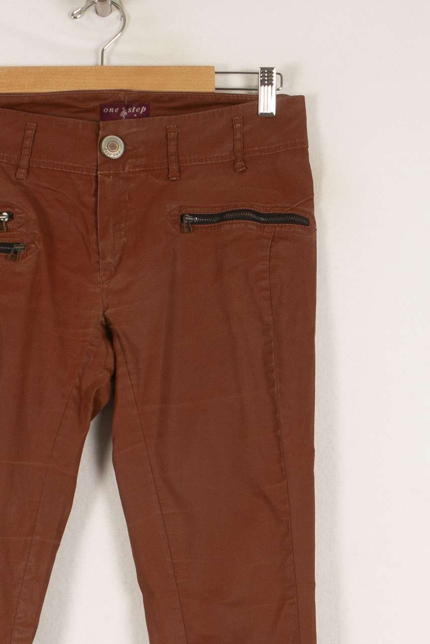 Pantalon Marron - Taille M/38 de la marque One Step | PARAD48529 - Vendu par Paradigme - Image 3
