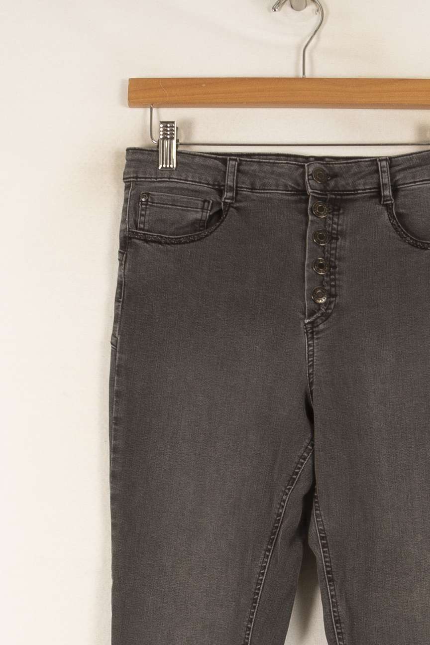 Jean Gris - Taille 40/L de la marque IKKS | PARAD48536 - Vendu par Paradigme - Image 3