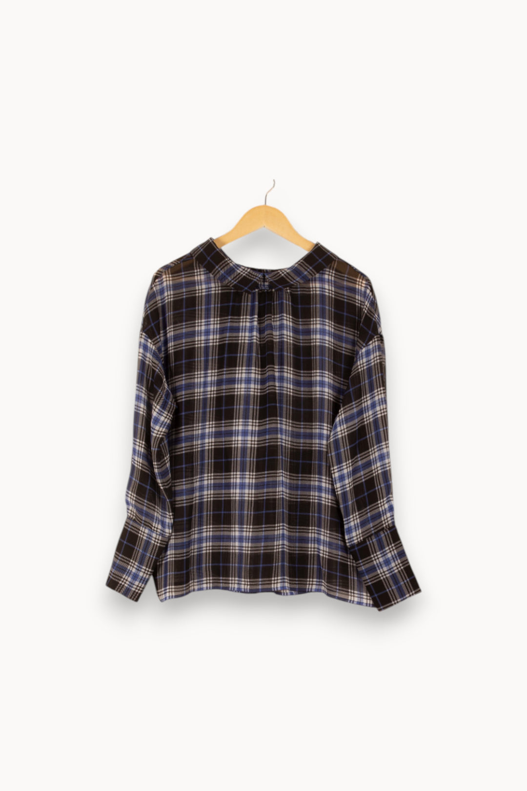 Blouse Bleue - Taille 40/L de la marque Maje | PARAD48551 - Vendu par Paradigme - Image 2