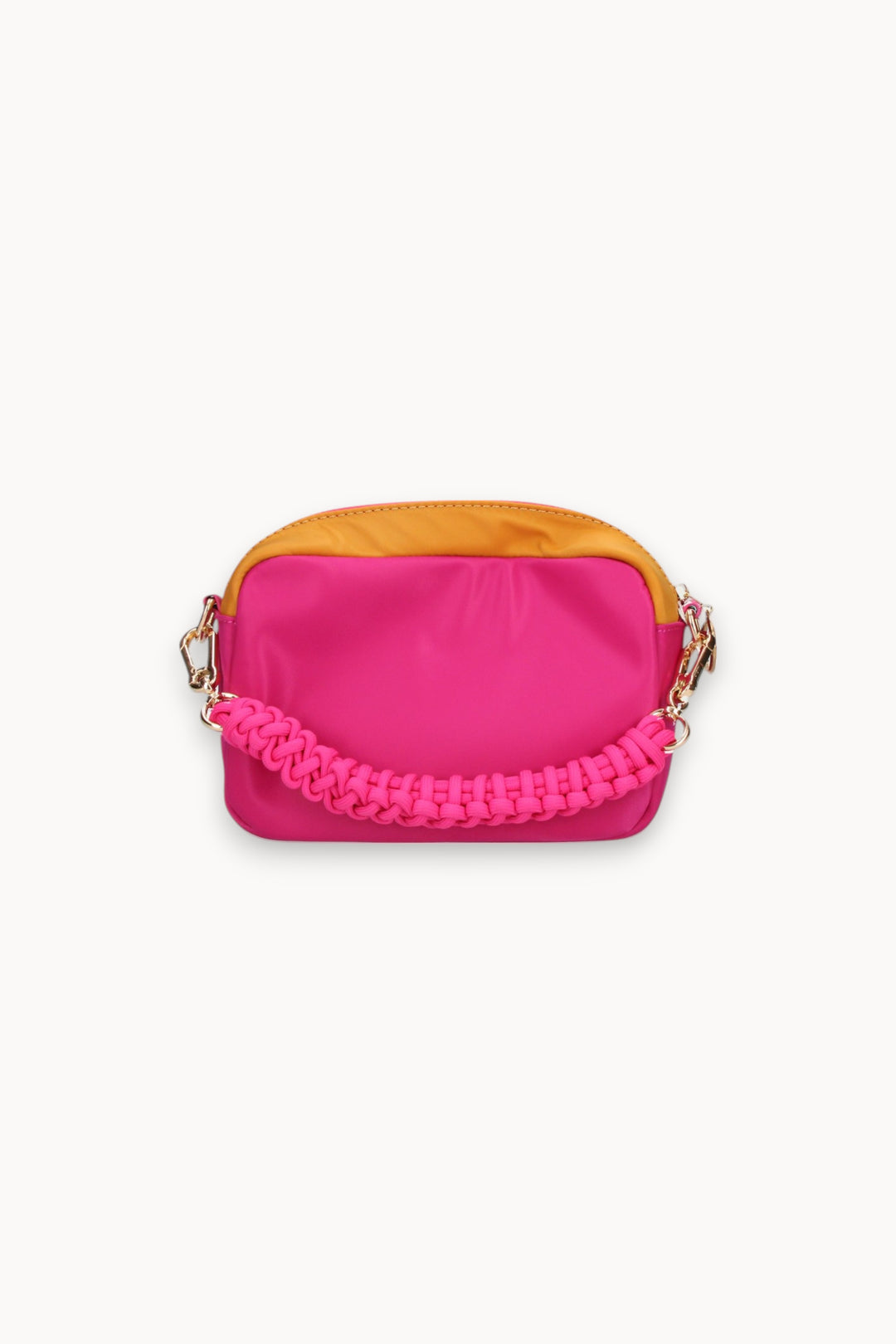 Sac Bandoulière Rose et Jaune - Taille T.U.