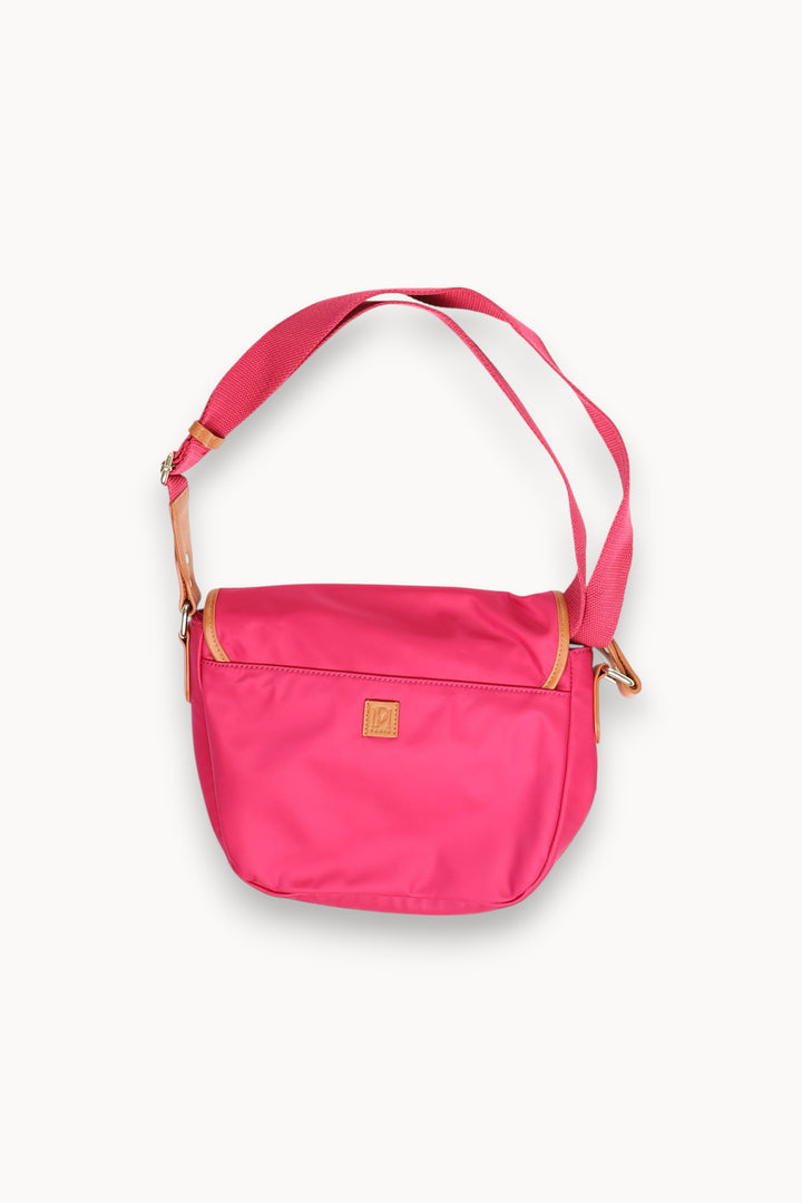 Sac Bandoulière Rose et Camel - Taille T.U.
