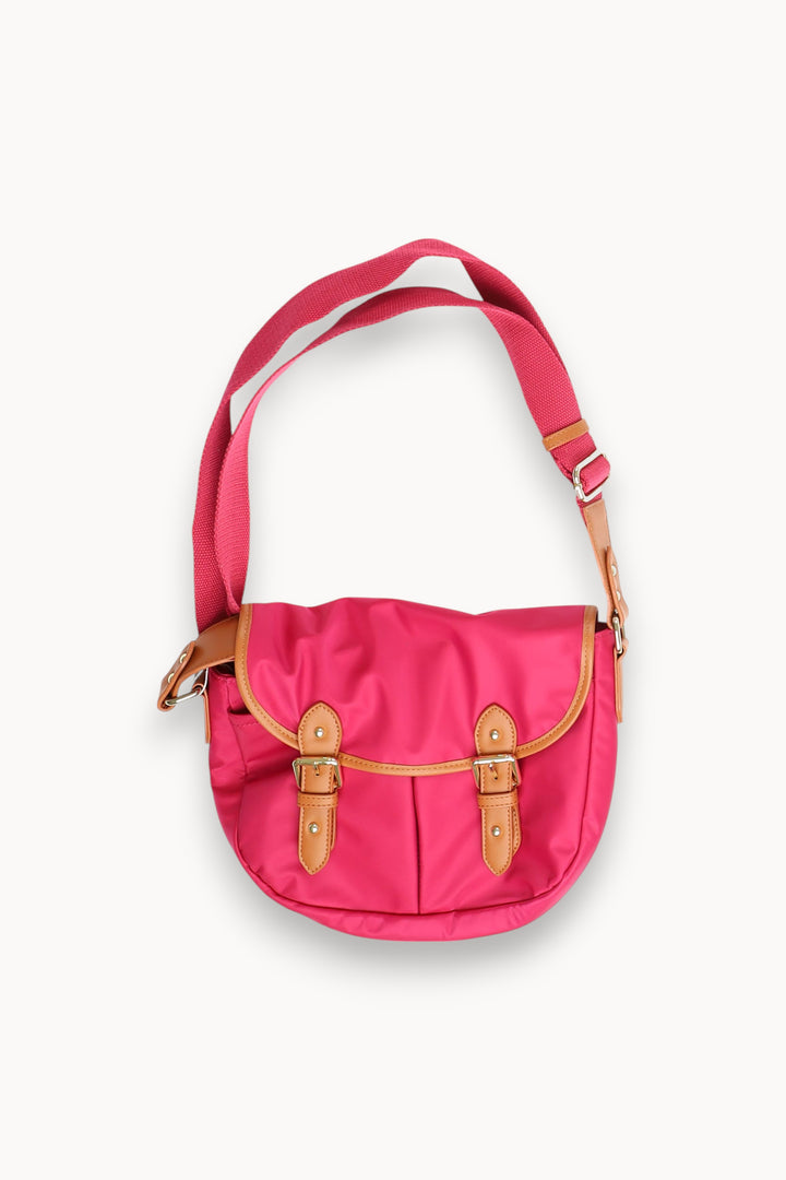 Sac Bandoulière Rose et Camel - Taille T.U.