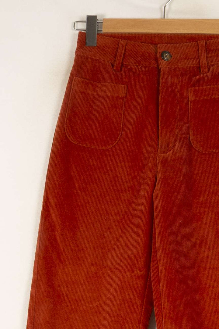Pantalon Bordeaux - Taille S/36 de la marque Petite Mendigote | PARAD48611 - Vendu par Paradigme - Image 3