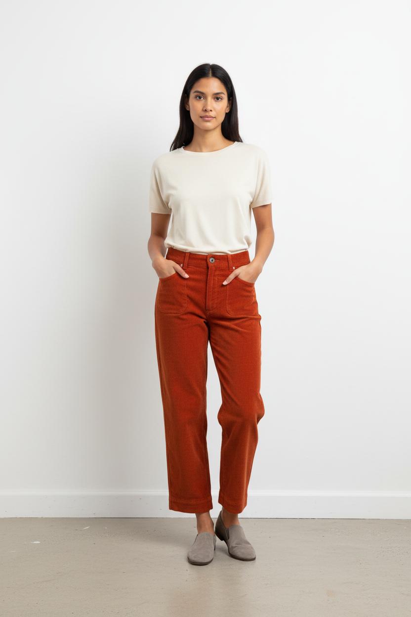 Pantalon Bordeaux - Taille S/36