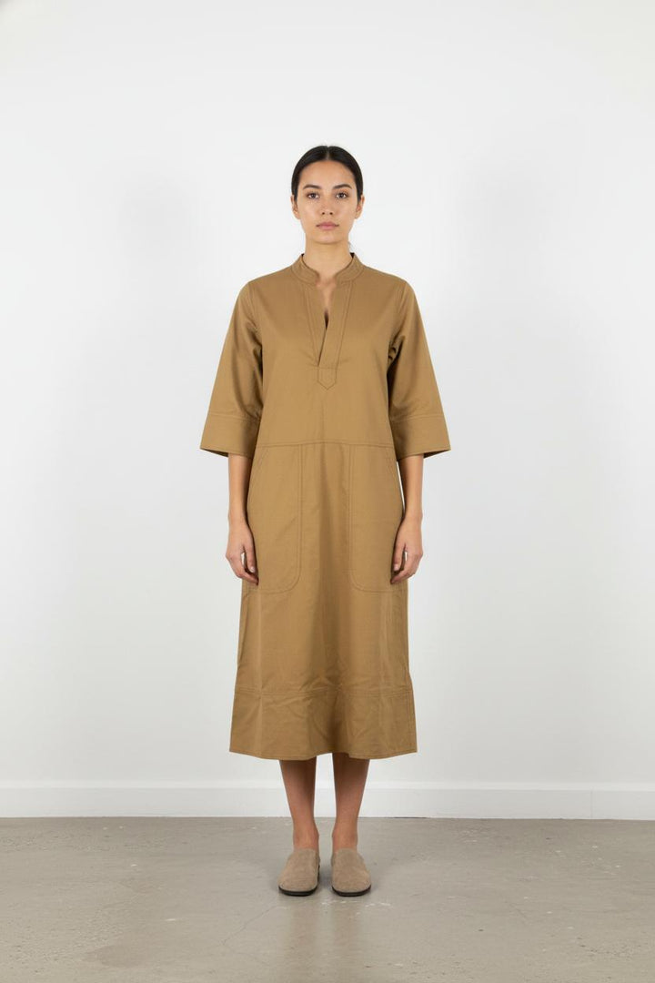 Robe Midi Marron - Taille XS/34