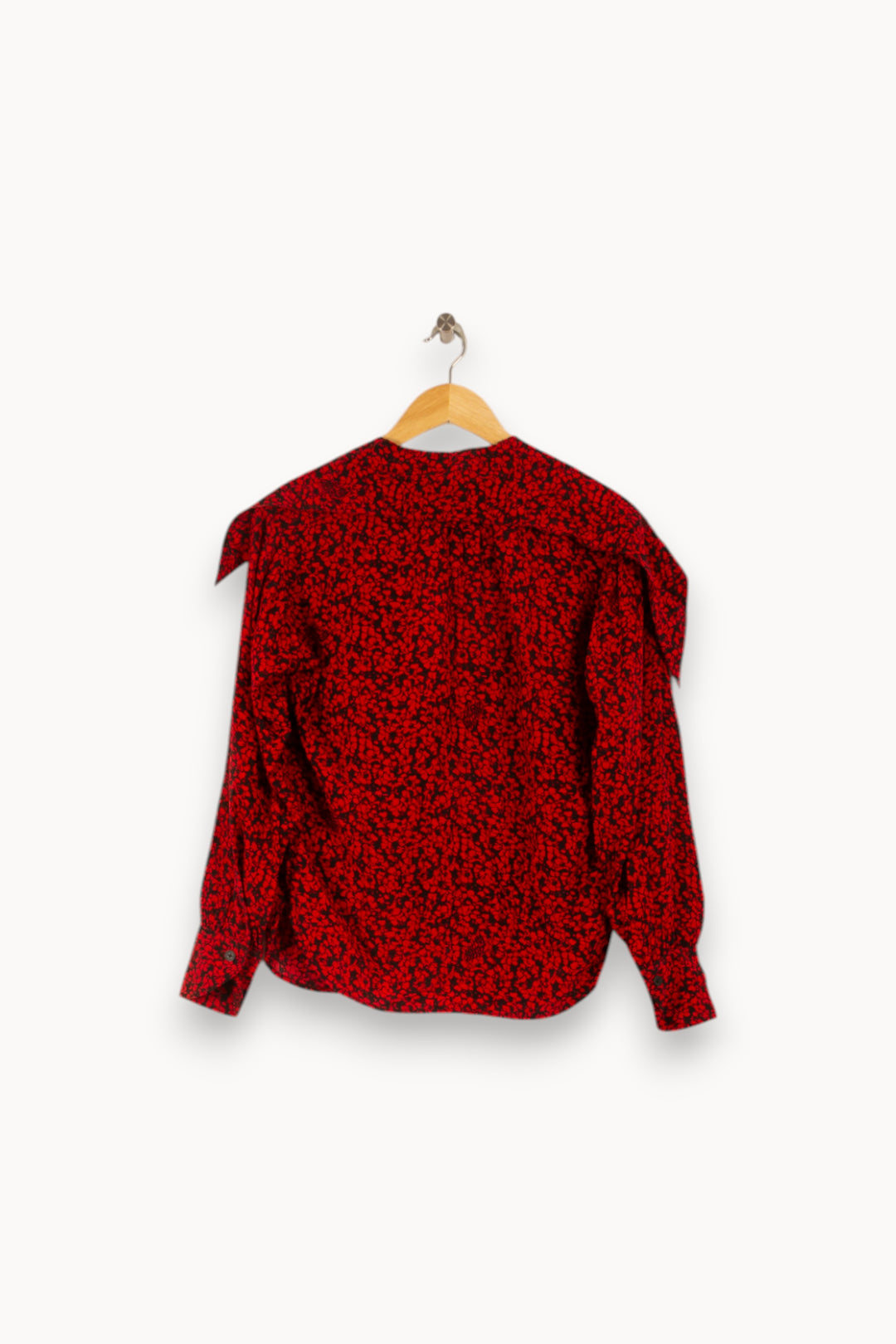 Blouse Rouge et Noire - Taille XS/34 de la marque Zadig&Voltaire | PARAD48616 - Vendu par Paradigme - Image 4