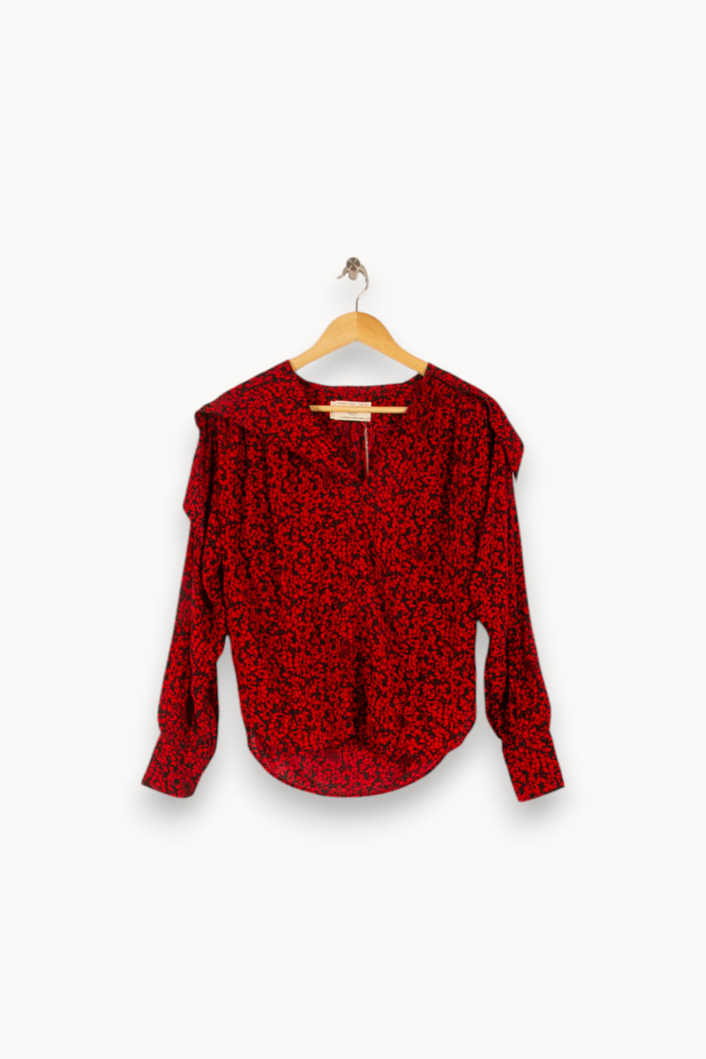 Blouse Rouge et Noire - Taille XS/34 de la marque Zadig&Voltaire | PARAD48616 - Vendu par Paradigme - Image 2