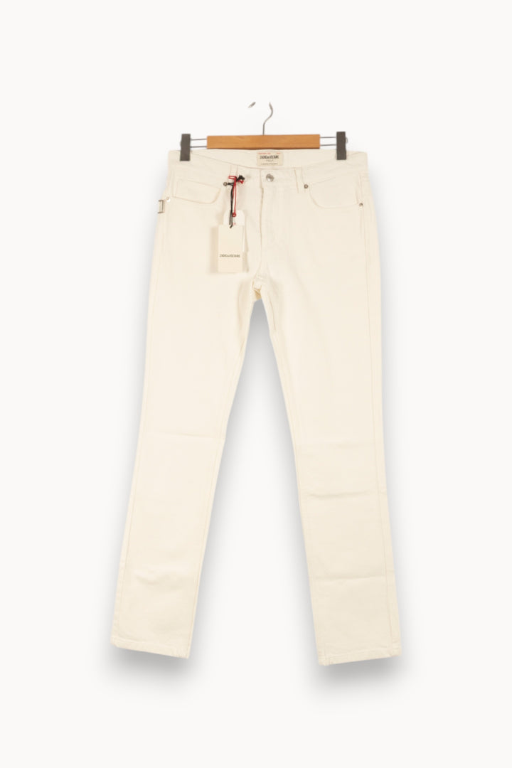 Jean Blanc - Taille M/38 de la marque Zadig&Voltaire | PARAD48619 - Vendu par Paradigme - Image 2