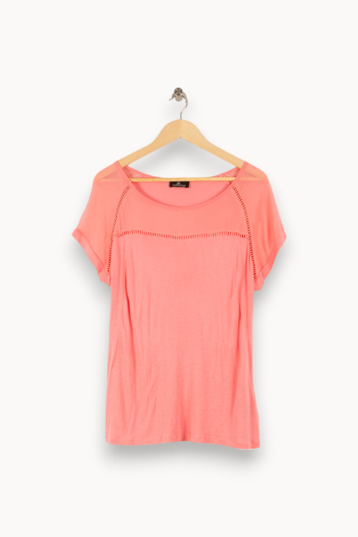 T-shirt Rose - Taille XXL/44 de la marque One Step | PARAD48623 - Vendu par Paradigme - Image 2