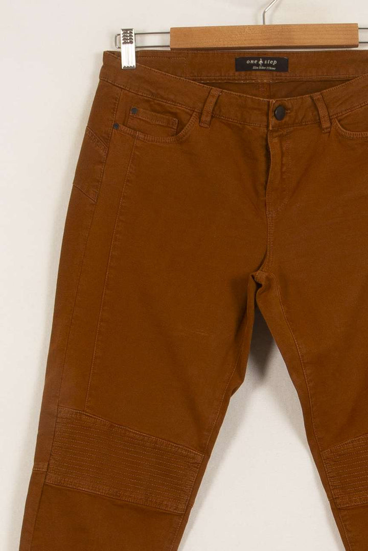 Jean Marron - Taille L/40 de la marque One Step | PARAD48627 - Vendu par Paradigme - Image 3