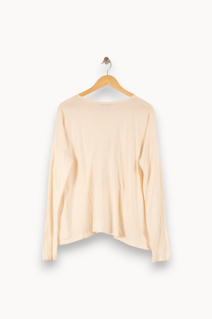 Tee-shirt Manches Longues Blanc - Taille S/36 de la marque Humility | PARAD48633 - Vendu par Paradigme - Image 4