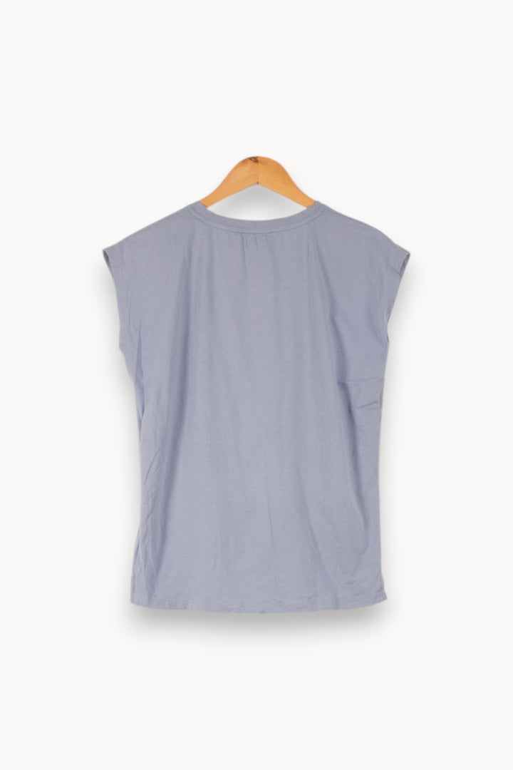 Débardeur Bleu - Taille M/38 de la marque Bizance | PARAD48639 - Vendu par Paradigme - Image 4