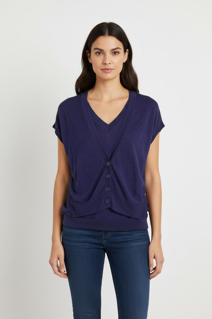 Gilet Bleu - Taille S/36