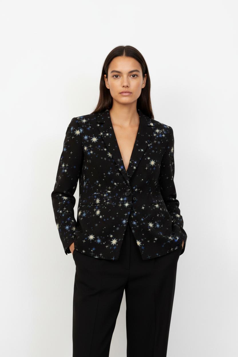 Blazer Noir et Bleu - Taille S/36
