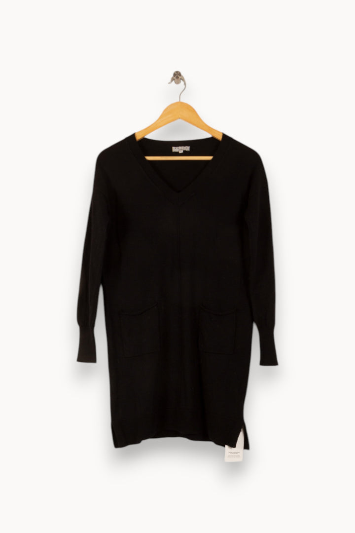 Robe Pull Noire - Taille S/36 de la marque Suncoo | PARAD48644 - Vendu par Paradigme - Image 2