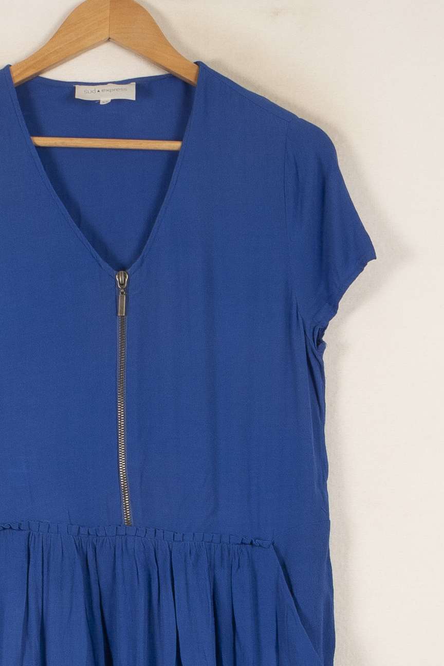 Robe Courte Bleue - Taille XS/34 de la marque Sud express | PARAD48645 - Vendu par Paradigme - Image 3