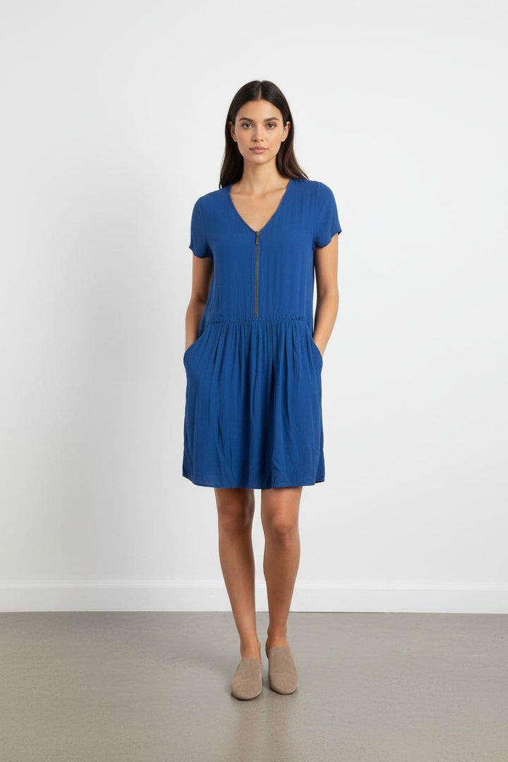 Robe Courte Bleue - Taille XS/34