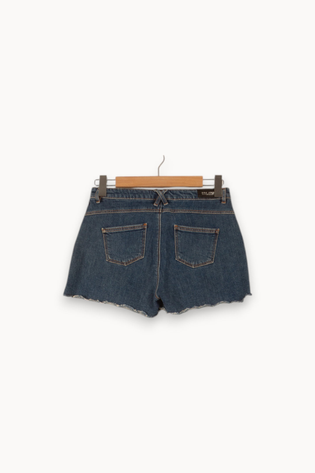 Short en Jean Bleu - Taille M/38 de la marque One Step | PARAD48646 - Vendu par Paradigme - Image 4