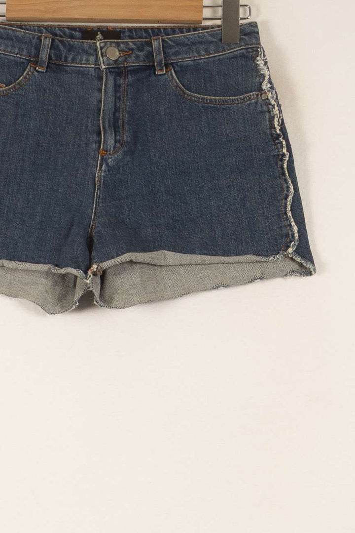 Short en Jean Bleu - Taille M/38 de la marque One Step | PARAD48646 - Vendu par Paradigme - Image 3