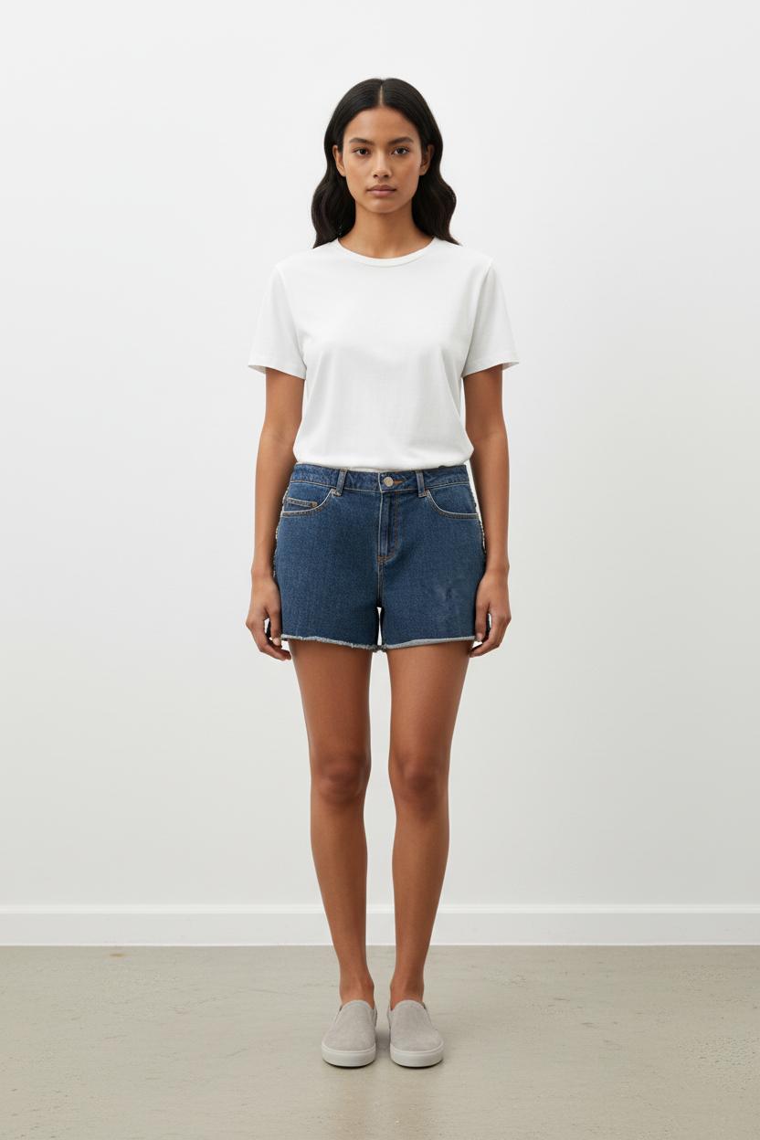 Short en Jean Bleu - Taille M/38