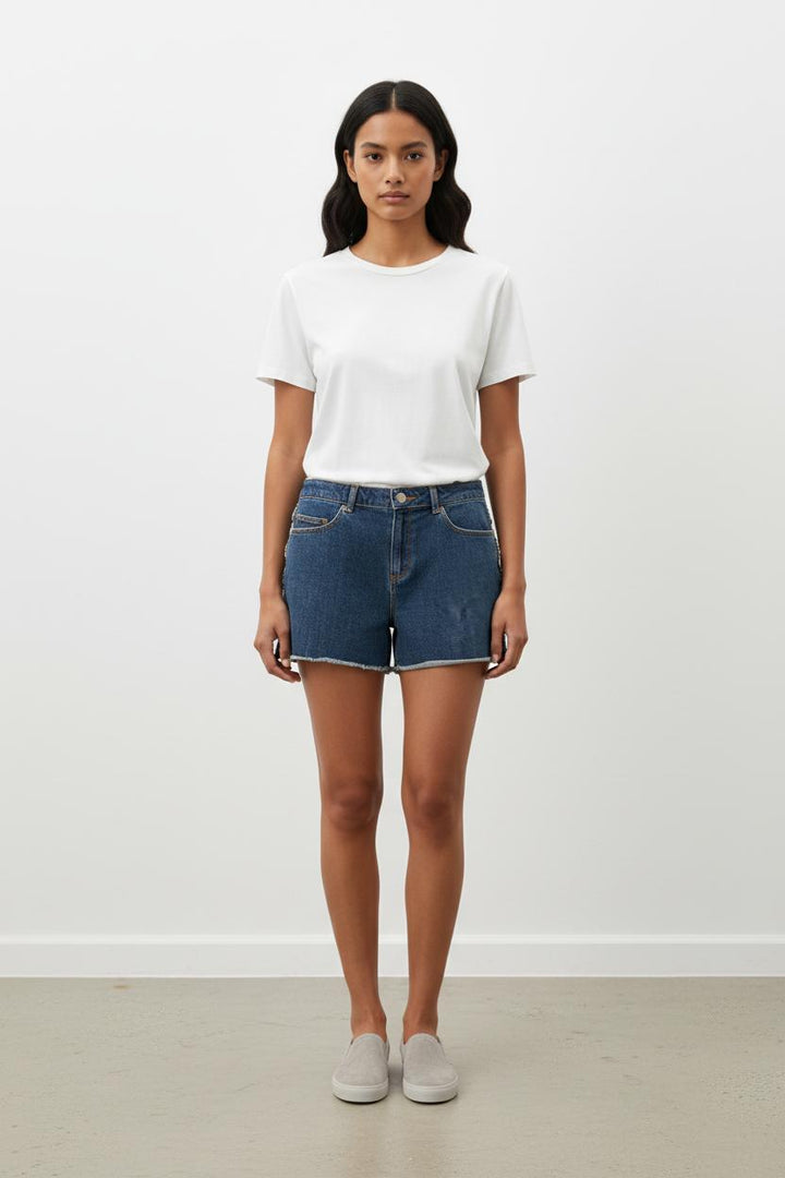 Short en Jean Bleu - Taille M/38