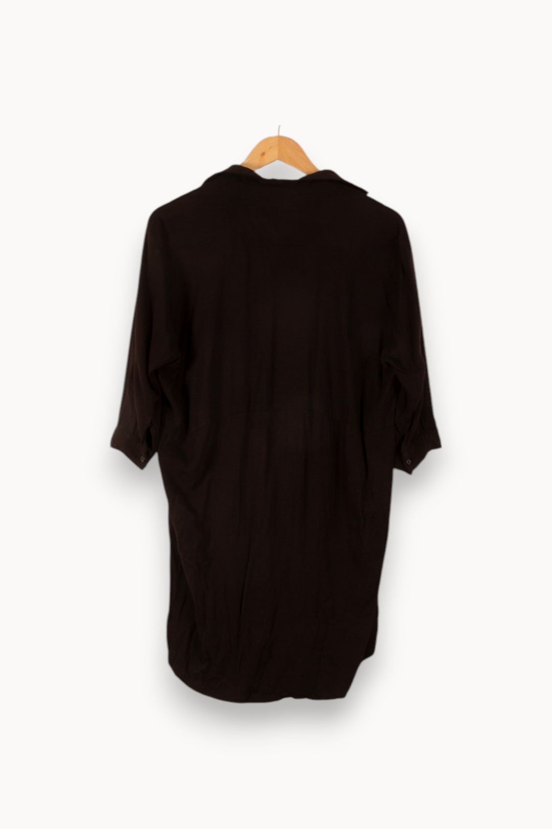 Robe Chemise Noire - Taille M/38 de la marque Sud express | PARAD48648 - Vendu par Paradigme - Image 4