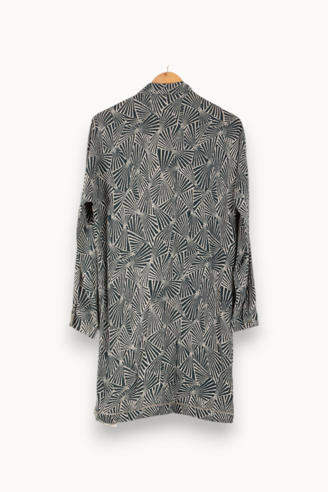 Robe Chemise Verte et Blanche - Taille XS/34 de la marque Suncoo | PARAD48649 - Vendu par Paradigme - Image 4